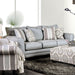 Misty Blue Gray Sofa - Marjories Furniture (Las Vegas, NV)