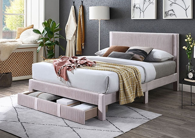 Melba Queen Bed - Marjories Furniture (Las Vegas, NV)
